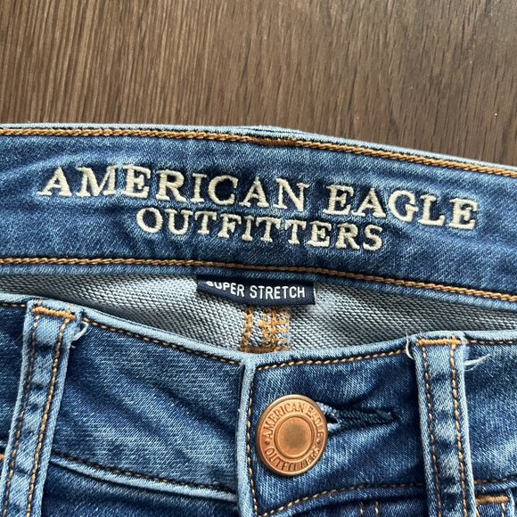 American Eagle Medium Wash Jeggings - Picture 5 of 6
